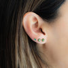 Dainty Flower Shaped Stud Earrings