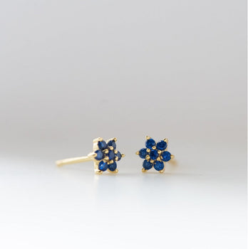 Dainty Flower Shaped Stud Earrings