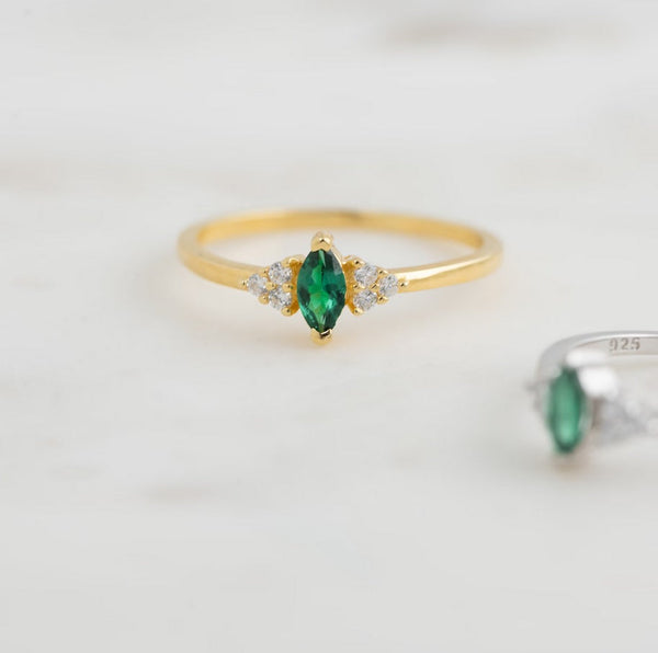 Emerald Ring May Birthstone